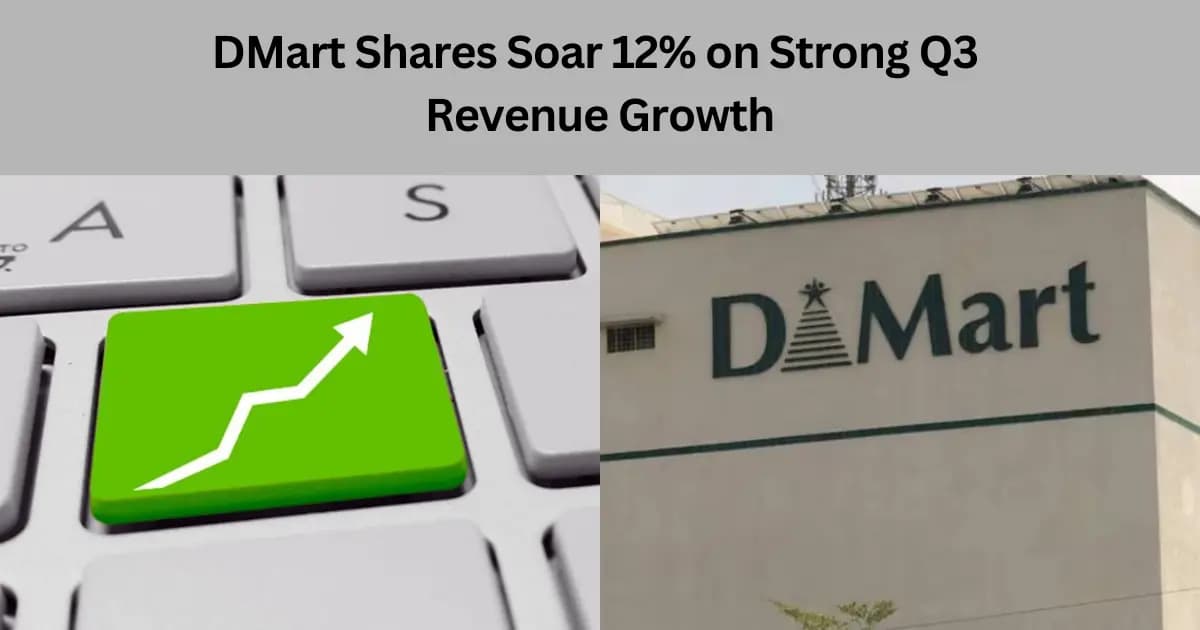 DMart Shares Soar 12% on Strong Q3 Revenue Growth