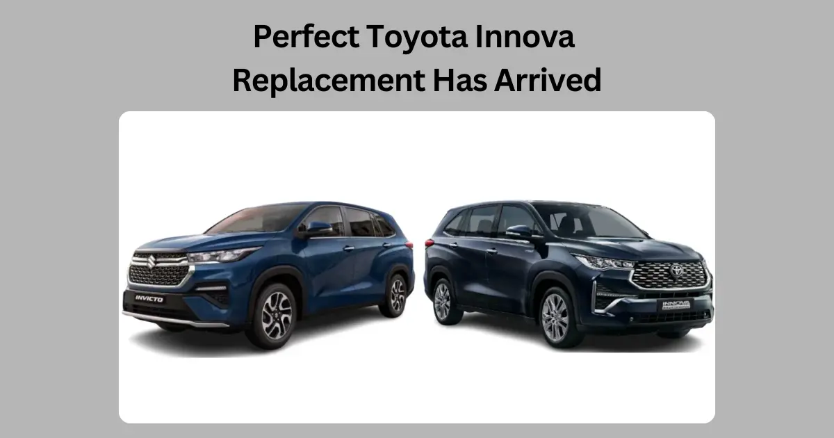 Perfect Toyota Innova Replacement Has Arrived